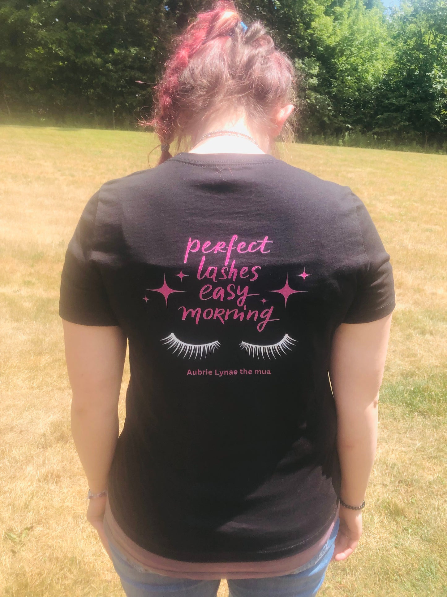 “PERFECT LASHES EASY MORNING” T SHIRT